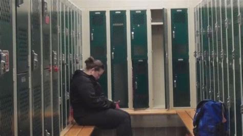 spying locker room|Pictures of 30 girls caught on hidden camera in school locker room.